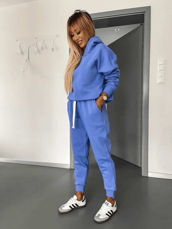 Kapuzenpullover und Jogginghose | Bequem | Kordelzug | Jogging-Sets | Jogging-Sets für Damen