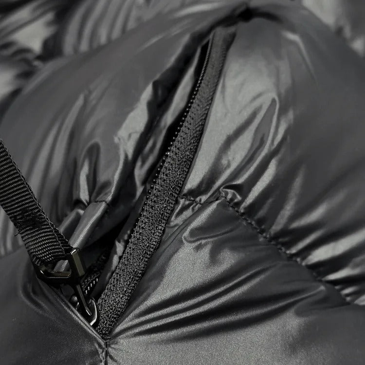 Lange pufferjas | Met capuchon | Waterdicht | Lange gewatteerde jas | Winterjas voor dames