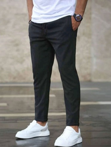 Chino Hose - Herren Casual Skinny Stretch Chino Hose