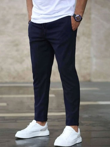 Chino Hose - Herren Casual Skinny Stretch Chino Hose