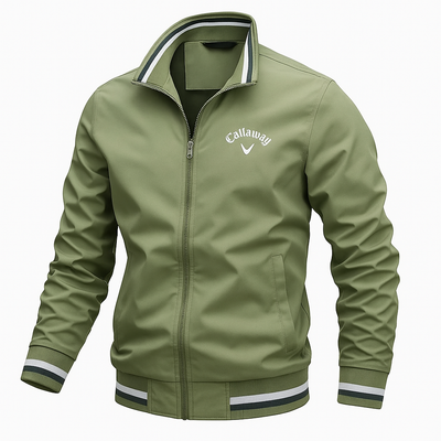 Bomberjacke - Lässige, leichte Herren-Zip-Up Jacke