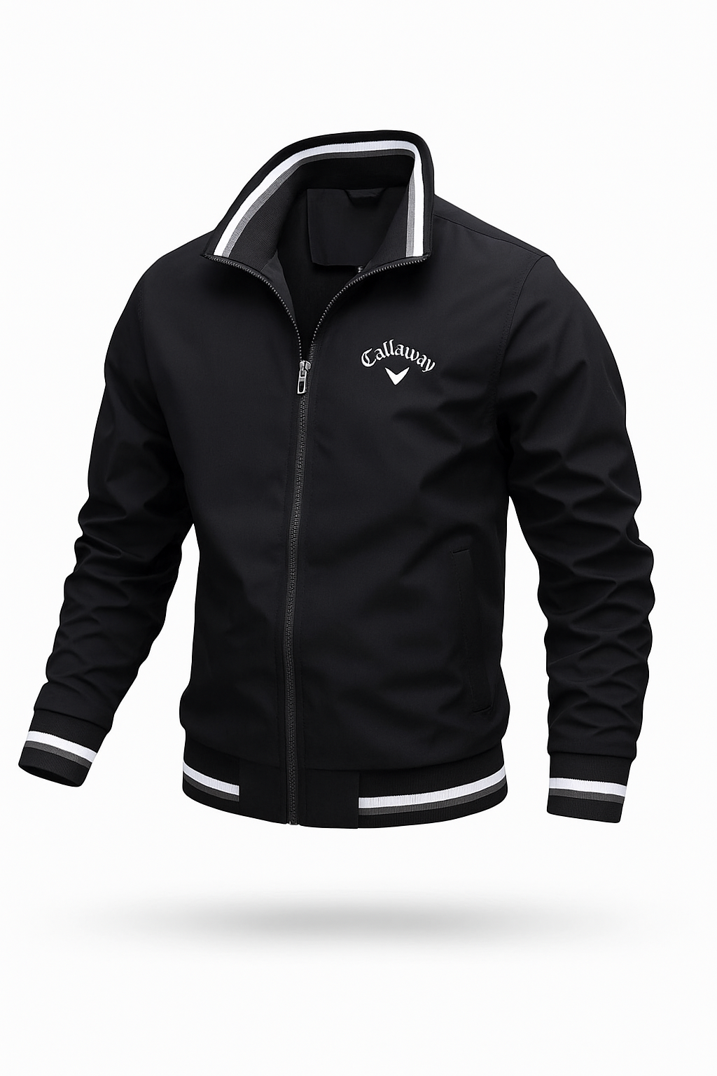 Bomberjacke - Lässige, leichte Herren-Zip-Up Jacke