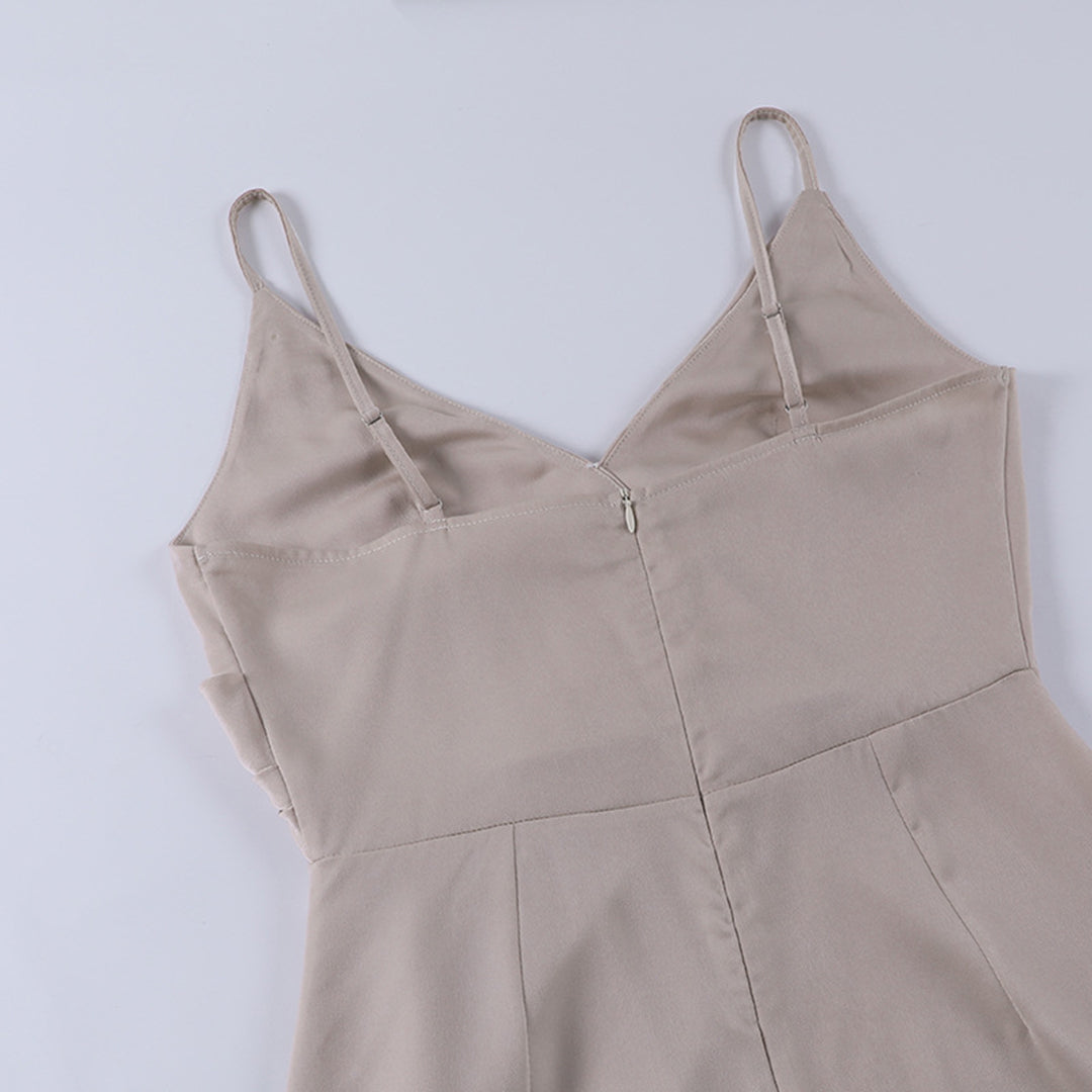 Maxikleid – Schlitz – ärmellos – elegantes Kleid – Cocktailkleid