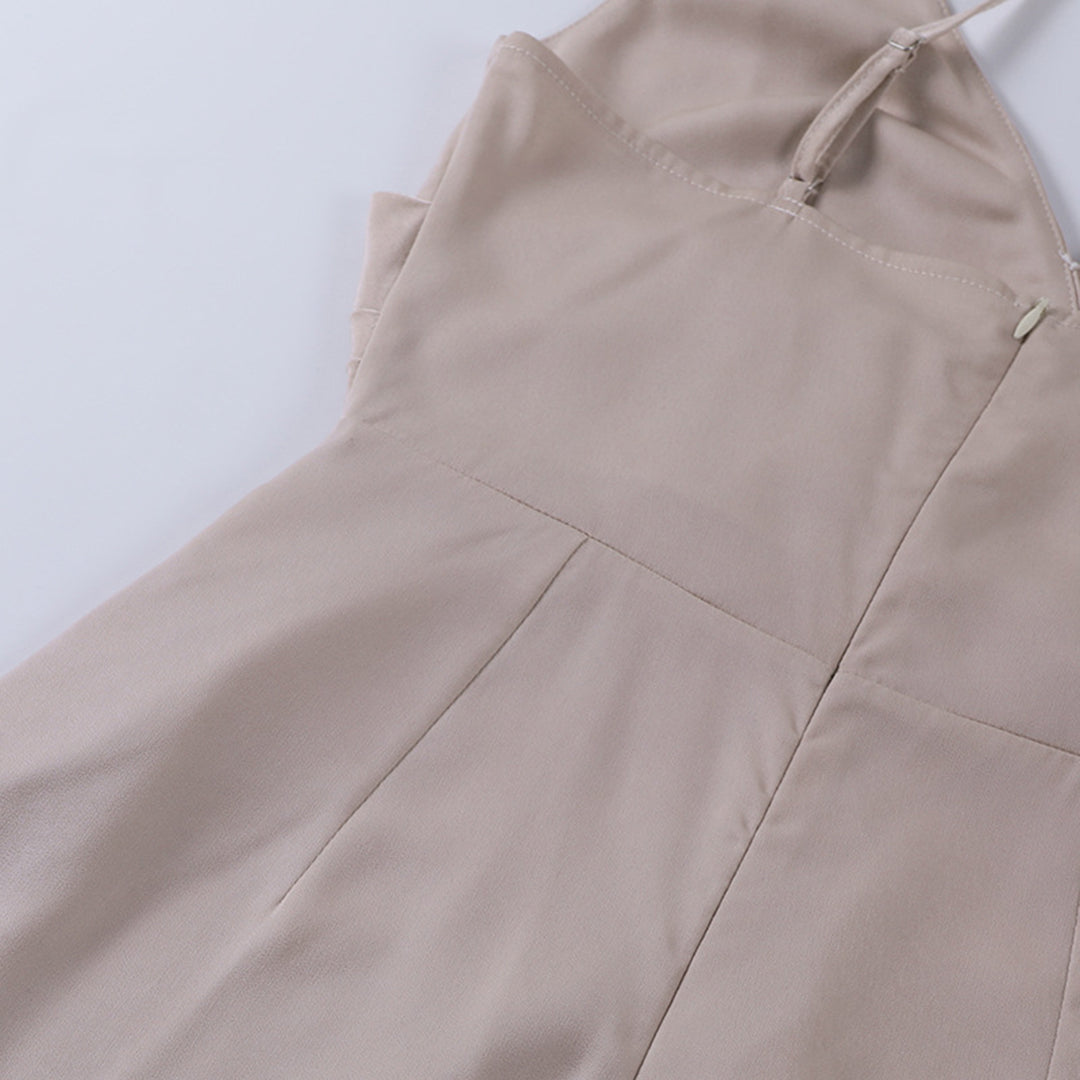 Maxikleid – Schlitz – ärmellos – elegantes Kleid – Cocktailkleid