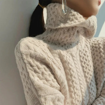 Strickpullover | Rollkragenpullover | Wolle | Rollkragenpullover | Damenstrickwaren