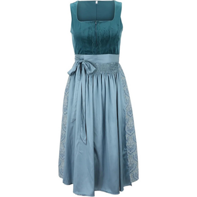 Dirndl | Traditionell | Blau | Dirndlkleid | Dirndl Oktoberfest