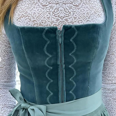 Dirndl | Traditionell | Blau | Dirndlkleid | Dirndl Oktoberfest