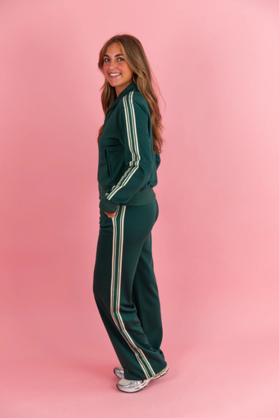 Dames trainingspak | Ritssluiting | Gestreepte | Joggingpak | Co-Ord sets Dames-Boetiek Moda