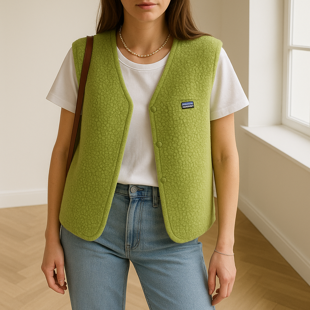 Damesvest | Mouwloos | Bodywarmer | Fleecevest | Damesgilet-Boetiek Moda