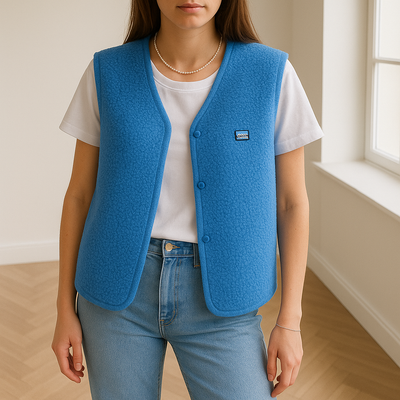 Damesvest | Mouwloos | Bodywarmer | Fleecevest | Damesgilet-Boetiek Moda