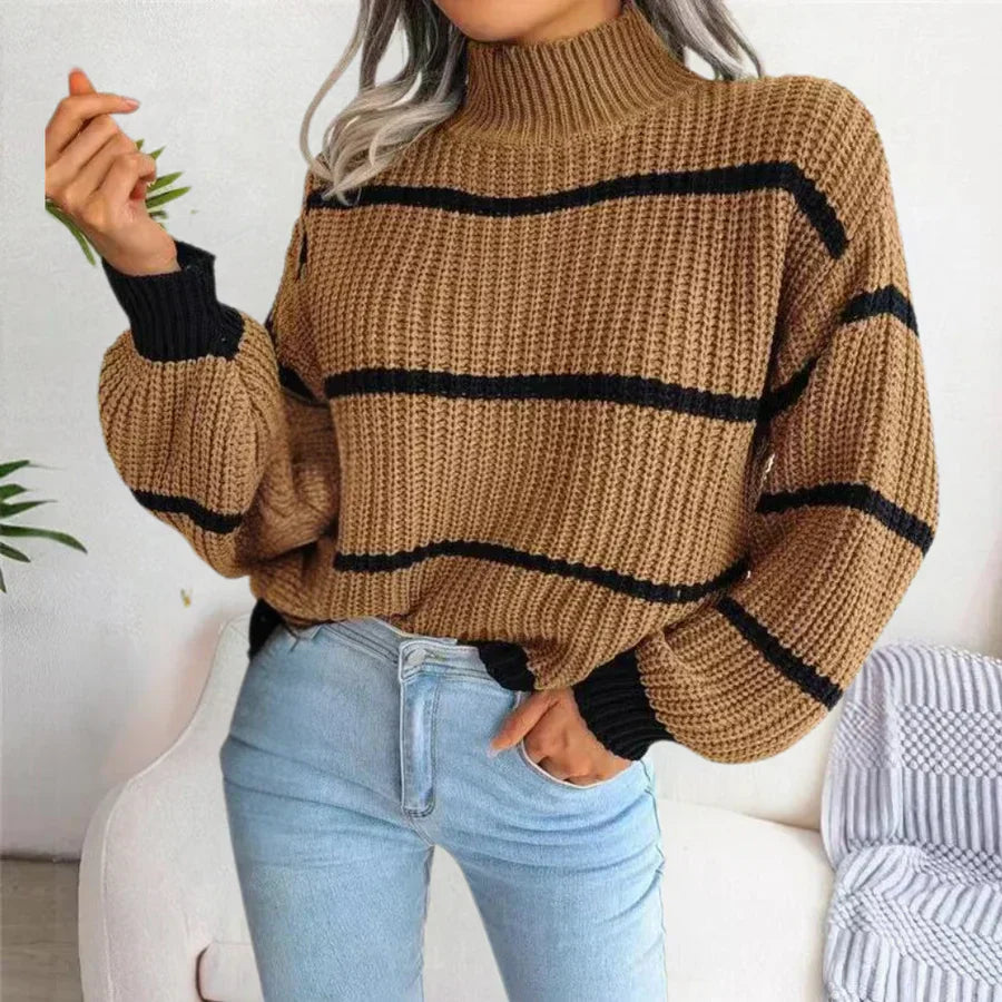 Rollkragenpullover - Rollkragen - Pullover - Strickpulli - Damenstrickwaren