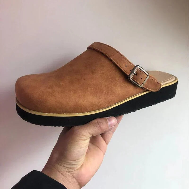 Clogs | Bequem | Slipper | Lederslipper | Herrenschuhe