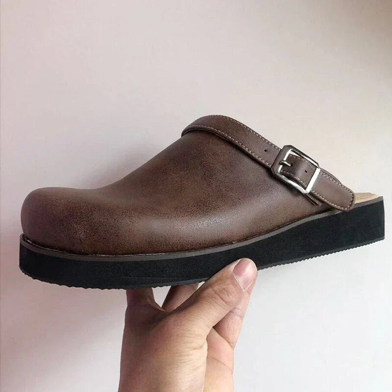 Clogs | Bequem | Slipper | Lederslipper | Herrenschuhe