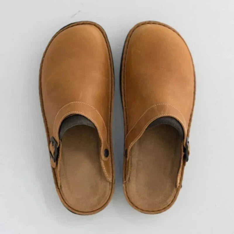 Clogs | Bequem | Slipper | Lederslipper | Herrenschuhe