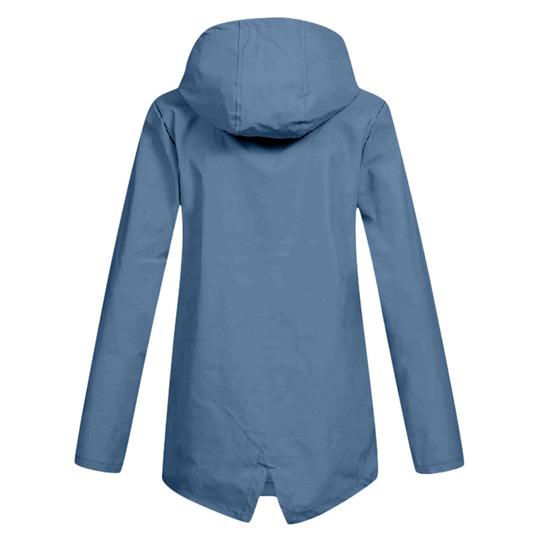 Parka-Jacke – Winddichte Damenjacke mit Kapuze und mittlerer Länge für den Herbst