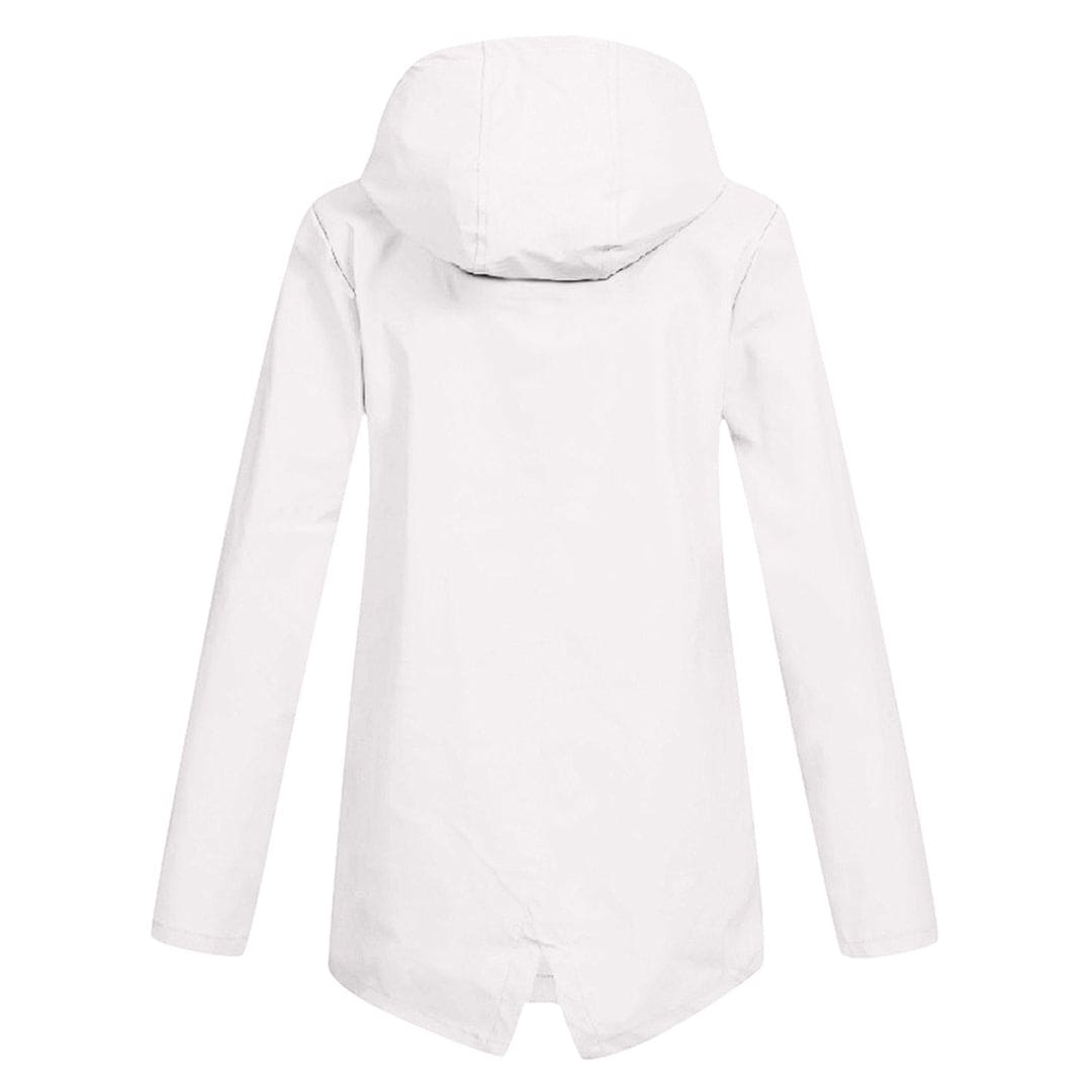 Parka-Jacke – Winddichte Damenjacke mit Kapuze und mittlerer Länge für den Herbst