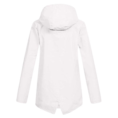 Parka-Jacke – Winddichte Damenjacke mit Kapuze und mittlerer Länge für den Herbst
