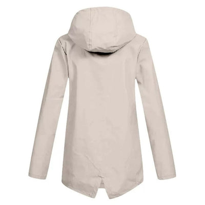 Parka-Jacke – Winddichte Damenjacke mit Kapuze und mittlerer Länge für den Herbst