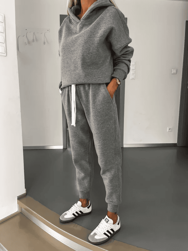 Kapuzenpullover und Jogginghose | Bequem | Kordelzug | Jogging-Sets | Jogging-Sets für Damen