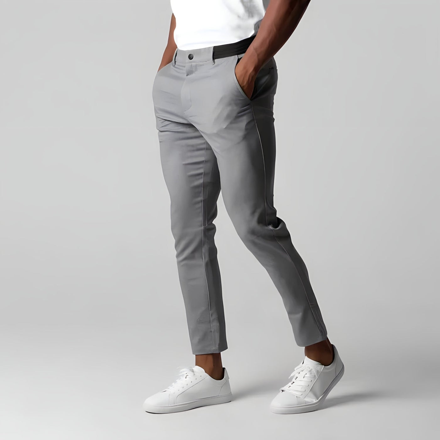 Chino Hosen | Elastische Taille | Stretchy | Skinny Chinos | Herren Chinos