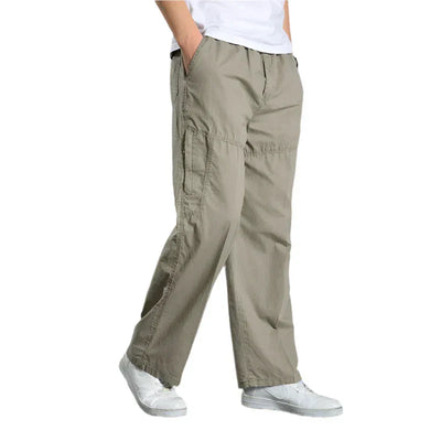 Cargohosen | Gerades Bein | Baumwolle | Locker sitzende Hosen | Herrenbekleidung