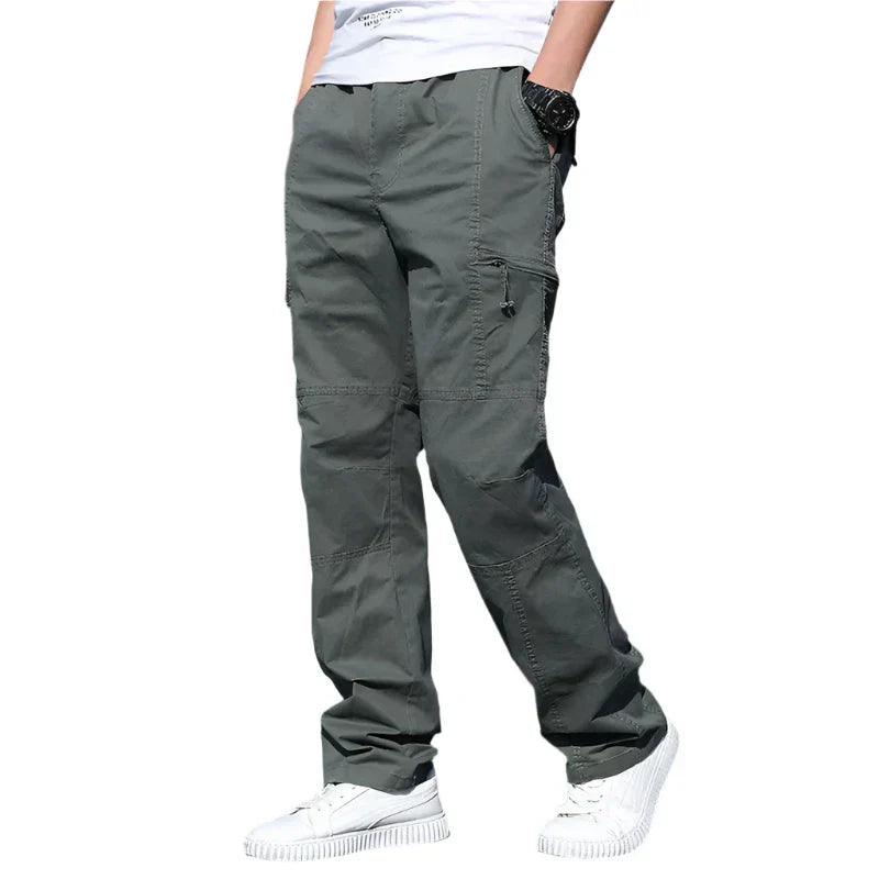 Cargohosen | Gerades Bein | Baumwolle | Locker sitzende Hosen | Herrenbekleidung