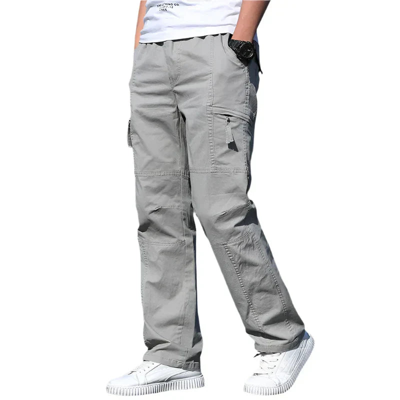 Cargohosen | Gerades Bein | Baumwolle | Locker sitzende Hosen | Herrenbekleidung