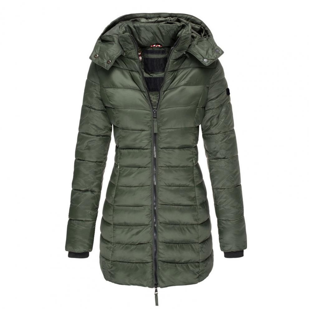Winterjacke | Kapuze | Wattiert | Daunenjacke | Damen Wintermantel