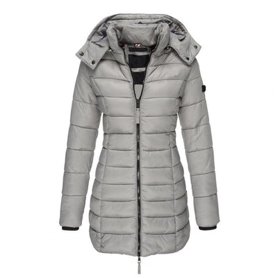 Winterjacke | Kapuze | Wattiert | Daunenjacke | Damen Wintermantel
