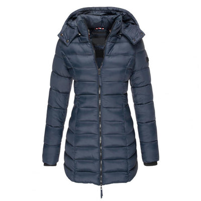 Winterjacke | Kapuze | Wattiert | Daunenjacke | Damen Wintermantel