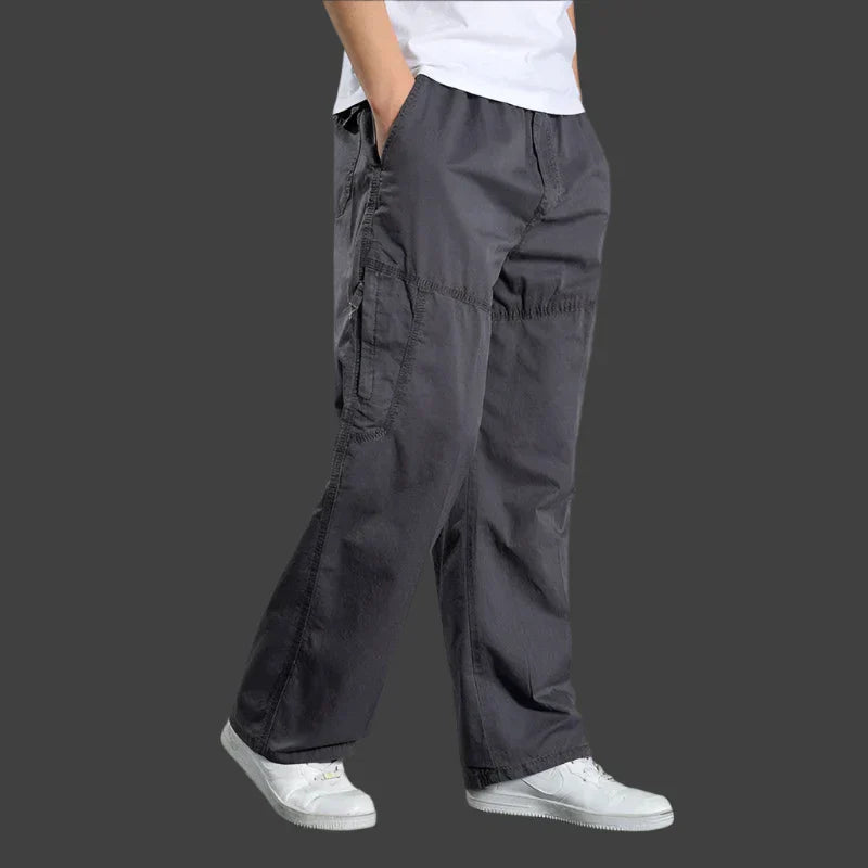 Cargohosen | Gerades Bein | Baumwolle | Locker sitzende Hosen | Herrenbekleidung