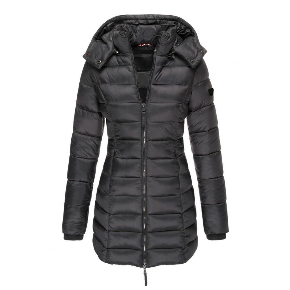 Winterjacke | Kapuze | Wattiert | Daunenjacke | Damen Wintermantel