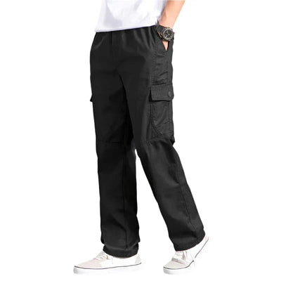 Cargohosen | Gerades Bein | Baumwolle | Locker sitzende Hosen | Herrenbekleidung