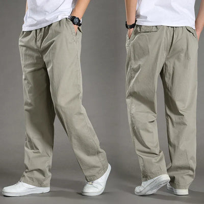 Cargohosen | Gerades Bein | Baumwolle | Locker sitzende Hosen | Herrenbekleidung