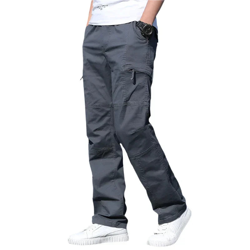 Cargohosen | Gerades Bein | Baumwolle | Locker sitzende Hosen | Herrenbekleidung