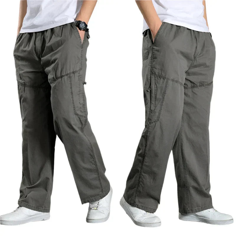 Cargohosen | Gerades Bein | Baumwolle | Locker sitzende Hosen | Herrenbekleidung