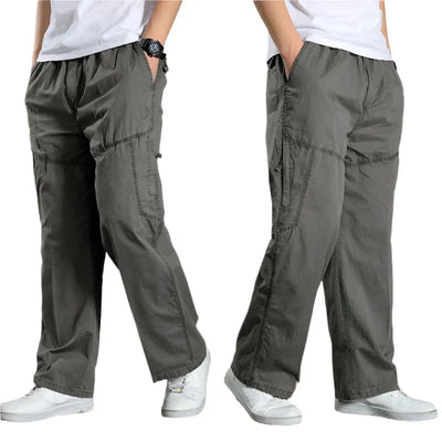 Cargohosen | Gerades Bein | Baumwolle | Locker sitzende Hosen | Herrenbekleidung