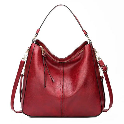 Ledertasche – groß – langer Riemen – Umhängetasche – Tragetasche