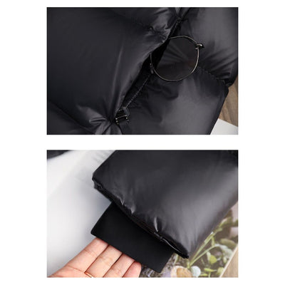 Lange pufferjas | Met capuchon | Waterdicht | Lange gewatteerde jas | Winterjas voor dames