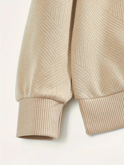 Sweatshirt mit Viertelreißverschluss | Mit Kragen | Normaler Reißverschluss | Herren-Pullover mit halbem Reißverschluss | Herrenbekleidung