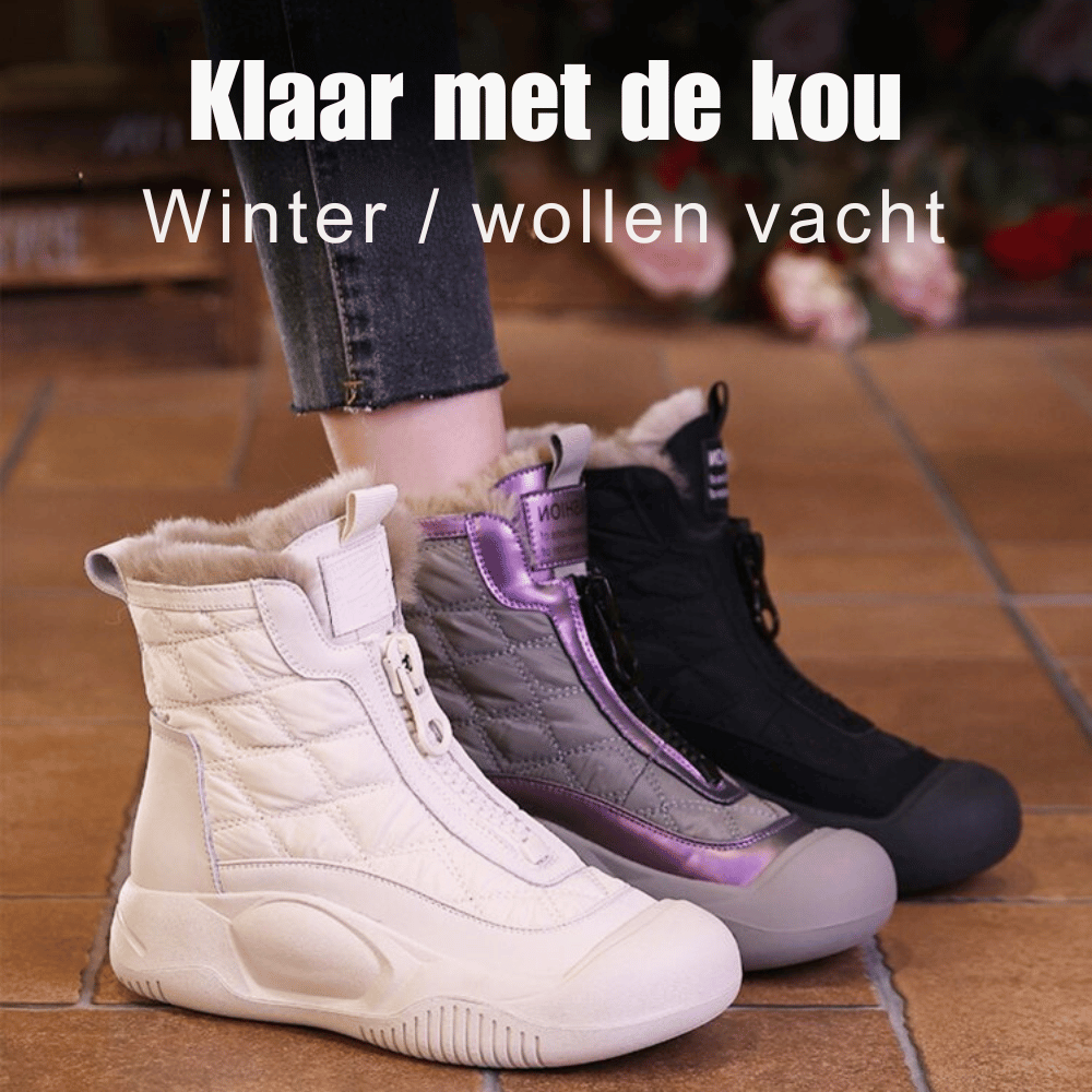 Schneestiefel – mit Fell gefüttert – wasserdicht – Winterstiefel – Damenstiefel