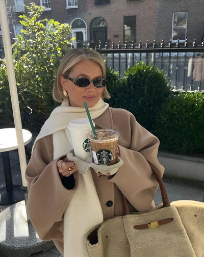 Lizzy | Trendy oversized wollen jas-Grace Aura
