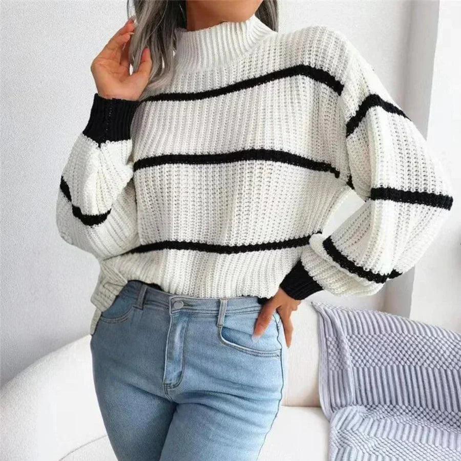 Rollkragenpullover - Rollkragen - Pullover - Strickpulli - Damenstrickwaren
