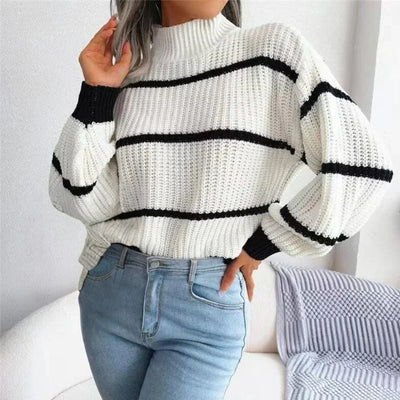 Rollkragenpullover - Rollkragen - Pullover - Strickpulli - Damenstrickwaren