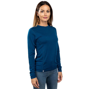 Merino Langarmshirt Damen | 150 g/m²-Fashion Peak