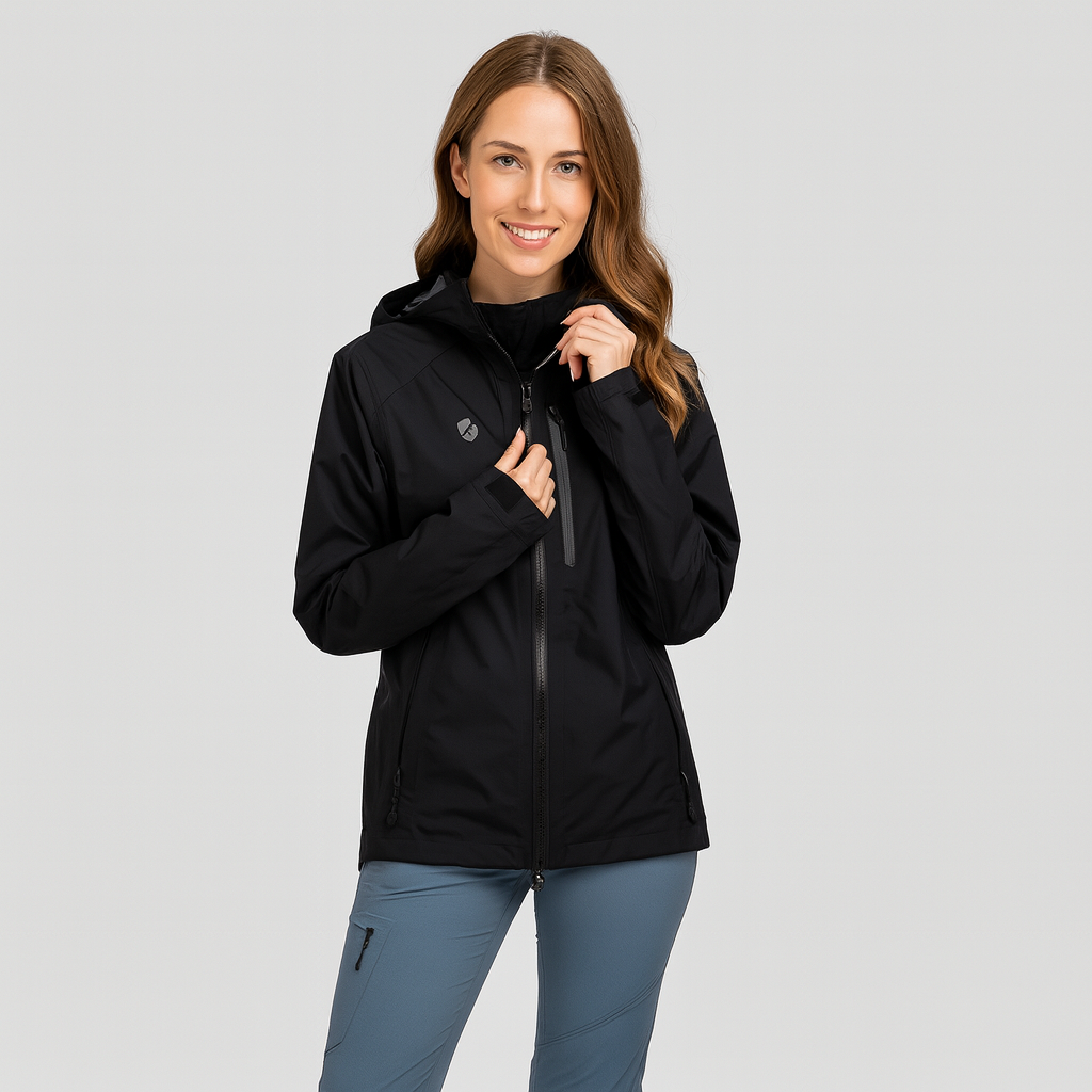 Windbreaker Jacke – Wind- und wasserdichte Jacke mit Kapuze für Frauen