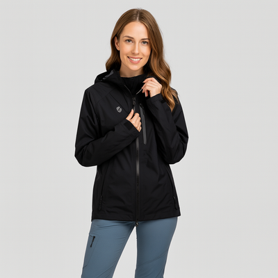 Windbreaker Jacke – Wind- und wasserdichte Jacke mit Kapuze für Frauen