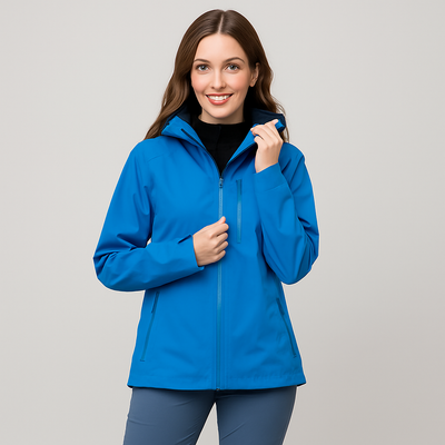 Windbreaker Jacke – Wind- und wasserdichte Jacke mit Kapuze für Frauen