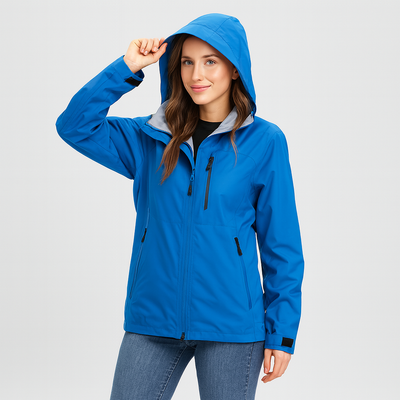 Windbreaker Jacke – Wind- und wasserdichte Jacke mit Kapuze für Frauen