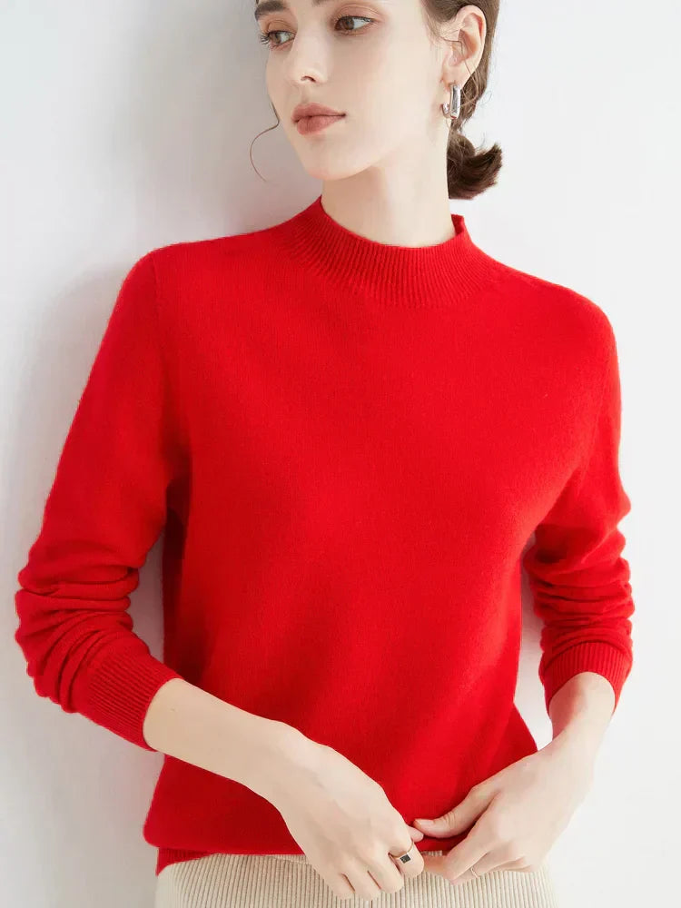 Strickpullover - Leichter Strickpullover für Frauen